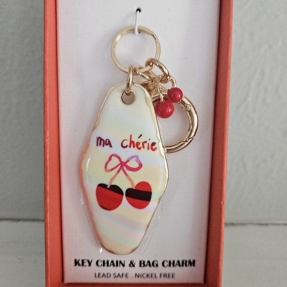 NWT Piper K Ma Cherie Bag Charm/Key Chain - Picture 3 of 3
